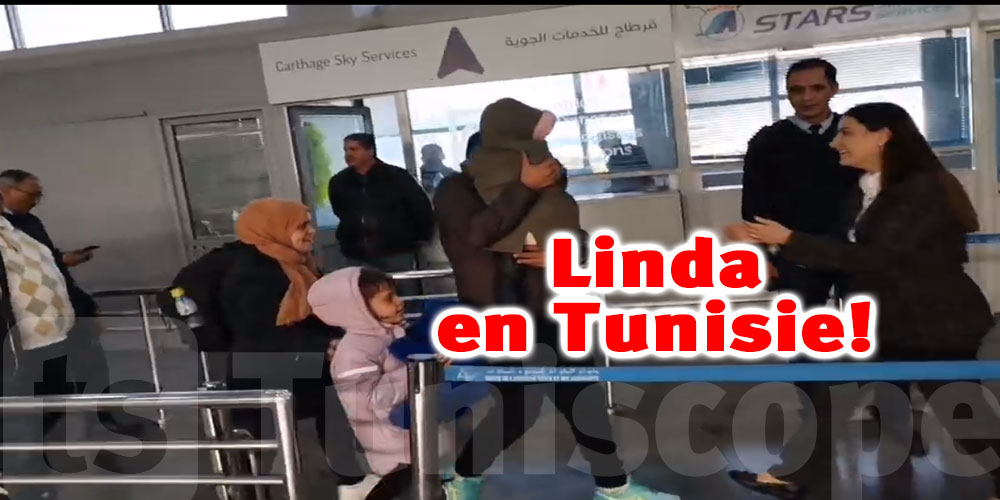 EN VIDEO : Linda enfin en Tunisie!