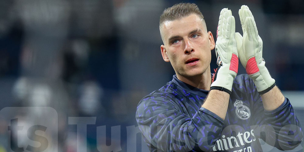 Andriy Lunin écarté du groupe de Real Madrid avant la finale