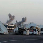 الجيش الليبي يقصف مطار معيتيقة في طرابلس