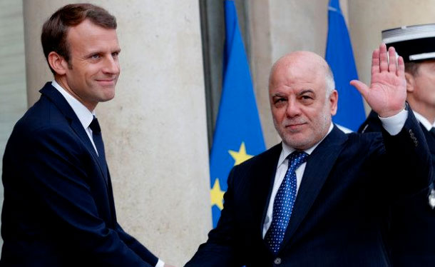 La France restera en Irak tant que Bagdad le voudra, affirme Macron