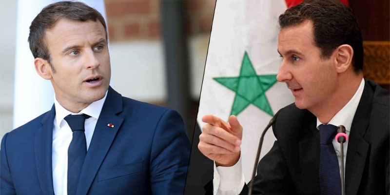 Emmanuel Macron répond aux critiques de Bachar al-Assad...