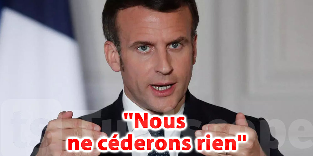 Macron promet de ne ''rien céder'' au ''terrorisme islamiste''