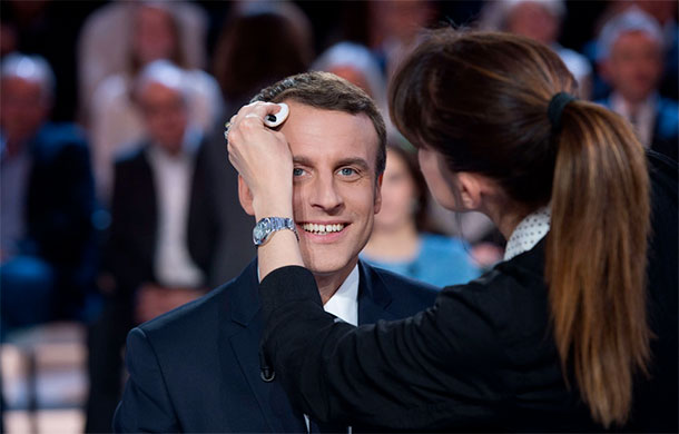 26.000 euros pour le maquillage de Macron