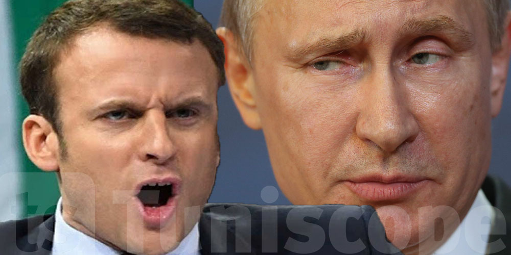 Macron : ''il ne peut pas y avoir de drapeau russe aux Jeux Olympiques 2024''