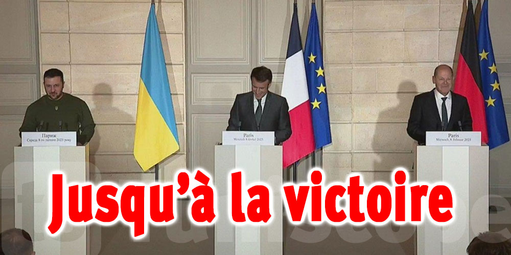 Macron reçoit Zelensky et Scholz à l’Elysée