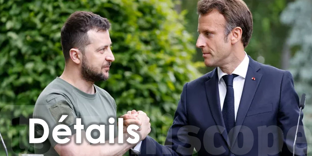 Guerre en Ukraine: Macron s'est entretenu avec Zelensky
