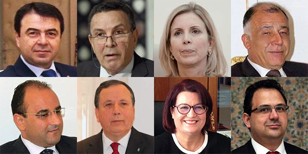 Qui sont les 8 ministres de Habib Essid maintenus par Youssef Chahed ?
