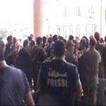Protestation devant la BCT : Les forces de l’ordre et de l’armée interviennent 