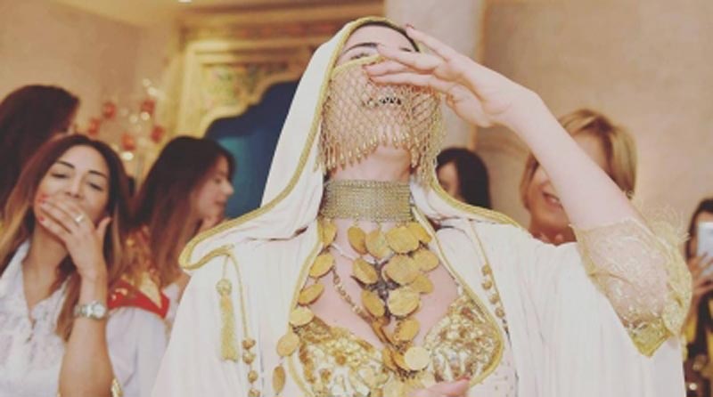 حصري: الصور الأولى من حفل زفاف مرام بن عزيزة بباريس