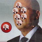 En photo : Les petits Marzouki envahissent les affiches de Yassine Chennouffi