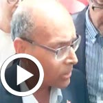 En vidéo : Première déclaration de Moncef Marzouki après son arrivée à Paris 
