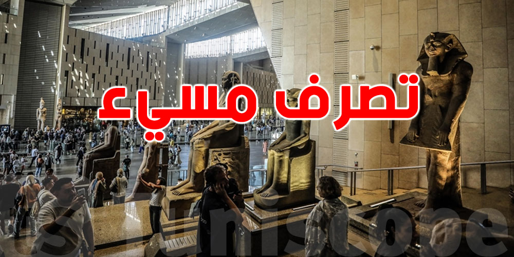 تصرف صادم لفتاة في المتحف المصري الكبير... ووزارة الآثار تتحرك!