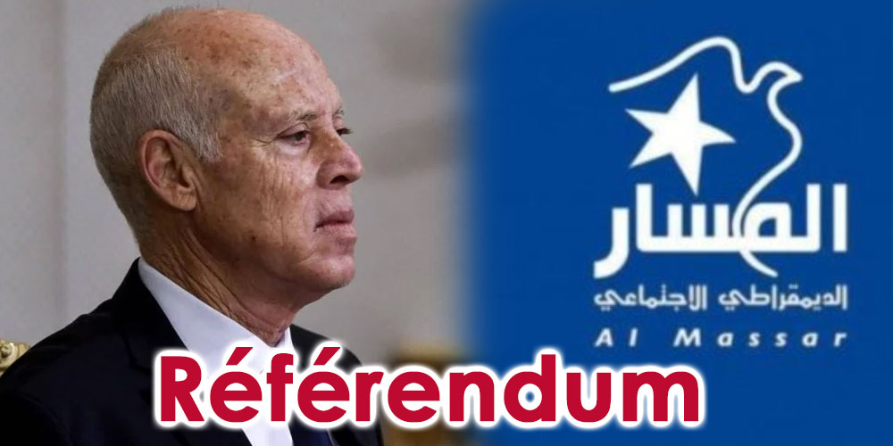Al-Massar contre un référendum qui ne répond pas aux critères 