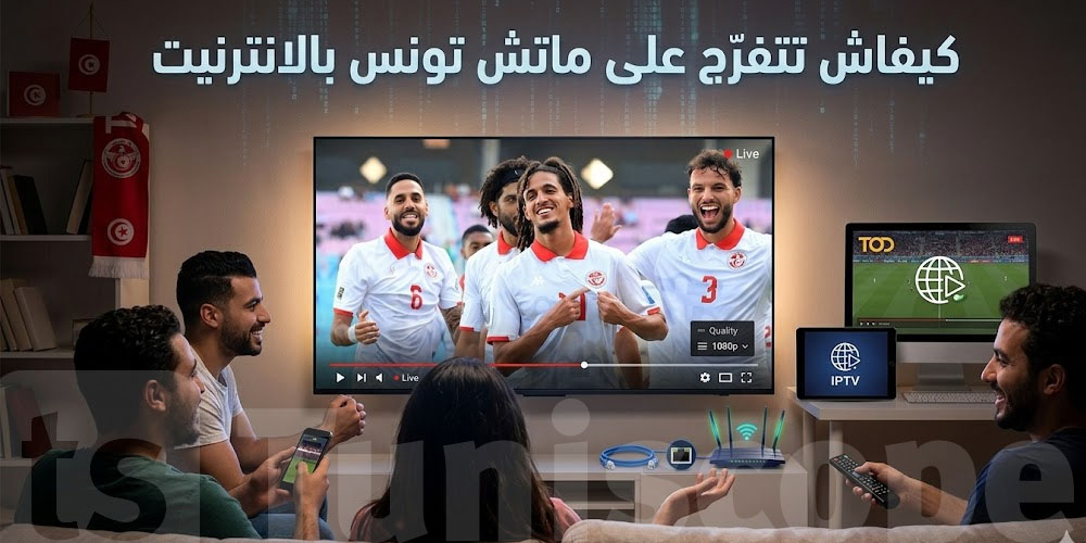 كيفاش تتفرج على مباراة تونس والنمسا عبر الانترنيت؟