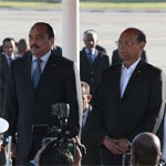 بالصّور : استقبال رئيس موريتانيا السيد محمد ولد عبد العزيز