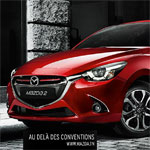 La Mazda 2 disponible à partir de 37 400 dt