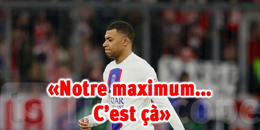 Ligue des Champions : Kylian Mbappé’’visiblement touché ‘’ par la défaite du PSG