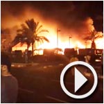 En vidéo : Gigantesque incendie dans un restaurant McDonalds à Marrakech