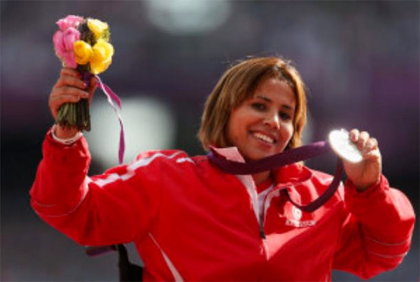 Hania Aidi remporte la médaille d’argent en lancer du poids aux championnats du monde handisport d'athlétisme