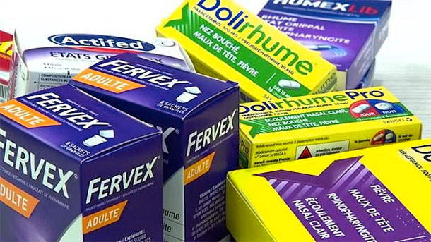 Dolirhume, Fervex état grippal…Voici la liste des médicaments à éviter selon 60 millions de consommateurs