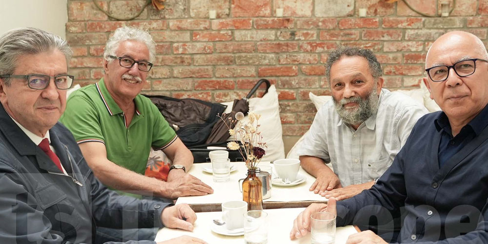 Rencontre Hamma Hammami et Jean Luc Mélenchon 