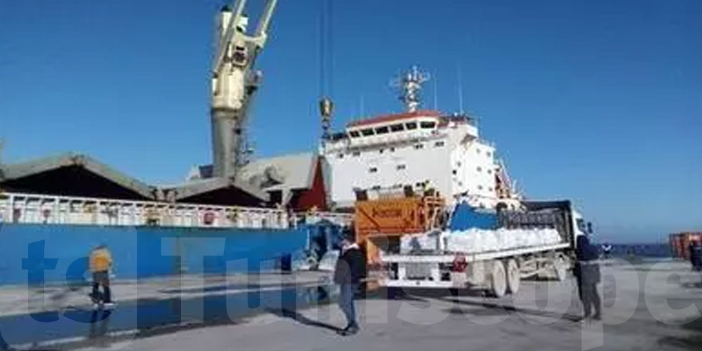 ميناء منزل بورقيبة: وصول سفينة محملة بالأمونيتر