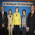 Une délégation de Nidaa Tounes reçue par Angela Merkel 