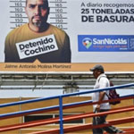 مدينة مكسيكية تنشر صور الذين يرمون نفايات في الشارع على لوحات إعلانية