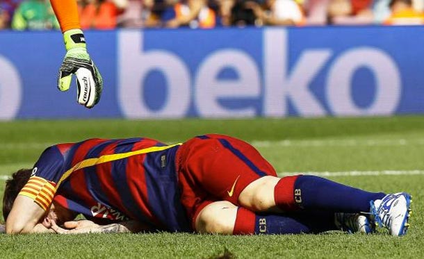 A cause d’une blessure, le Barça sans Messi pour trois semaines