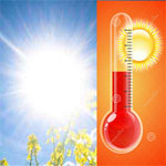 Météo : températures maximales comprises entre 30 et 34°C sur le nord et le centre, aujourd’hui 