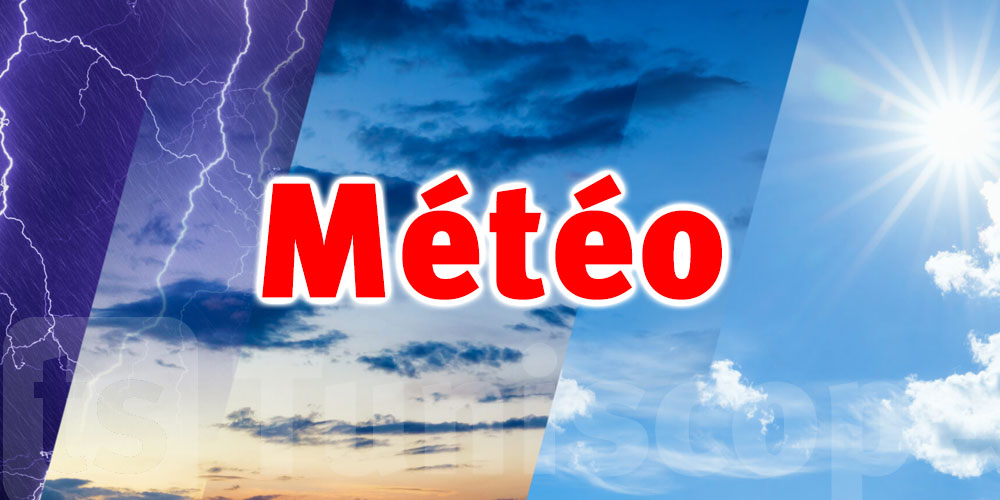 Tunisie : La météo d’aujourd’hui