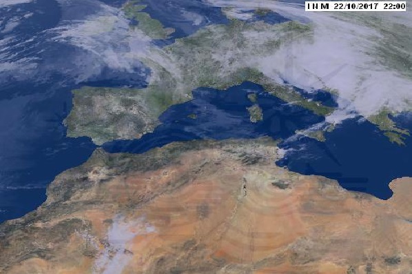 La météo pour ce lundi 23 octobre 2017 