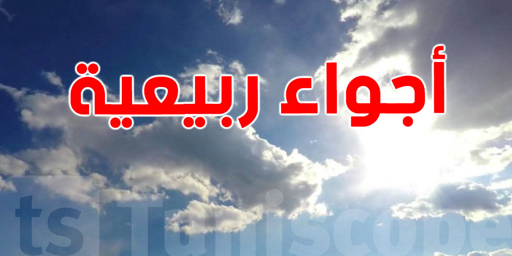 محرز الغنوشي: ''حرارة ظهرا في مستويات ربيعية''