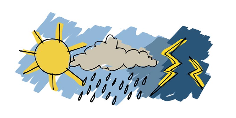 Météo : La température en légère baisse demain