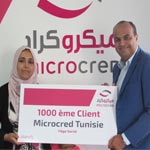 Microcred Tunisie fête son 1000 ème Client
