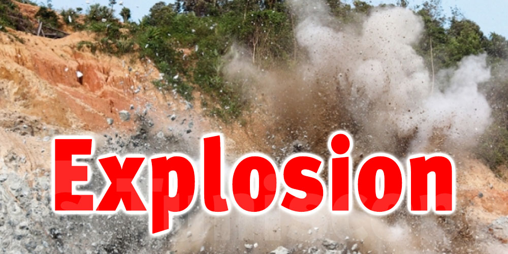 Blessure d'une personne suite à l'explosion d'une mine