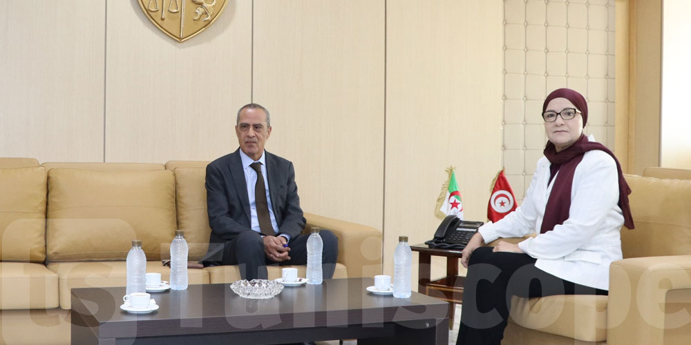 Leïla Jaffel s’entretient avec l’ambassadeur d’Algérie en Tunisie