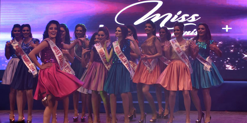 Découvrez en images miss Tunisie 2019 et ses 4 dauphines 