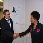 Inauguration de l’espace Bourguiba par Mehdi Jomaa à Paris