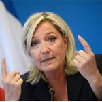 Marine Le Pen décroche le Grand Prix du Menteur en Politique, pour 2015