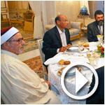  Marzouki offre un diner de rupture de jeûne en l'honneur du Mufti de la république et des représentants des confessions religieuses