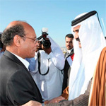 Moncef Marzouk a appelé hier l'émir du Qatar