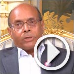En vidéo: Moncef Marzouki parle des 'Deux Tunisie'