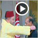 En vidéo : Échange de médailles et de décorations entre Marzouki et Mohammed VI