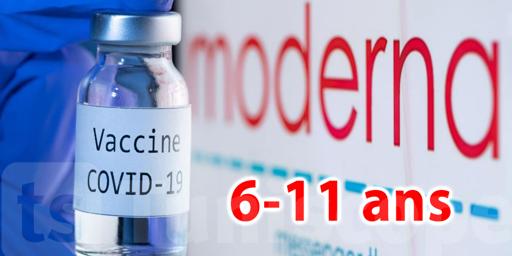 Moderna annonce des résultats positifs de son vaccin Covid pour les 6-11 ans