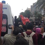 Avenue Mohamed V : Les manifestants revendiquent « Travail, liberté et dignité » 