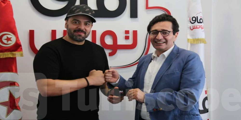 الممثل محمد علي بن جمعة ينضم لحزب آفاق تونس