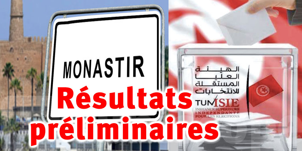 Législatives 2022 : Résultats préliminaires à Monastir