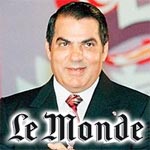 La fuite de Ben Ali racontée par Ben Ali et publiée par Le Monde ?