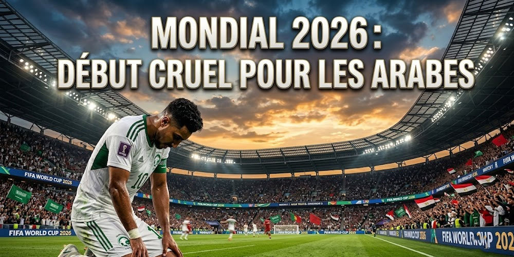 Début de Mondial difficile : aucune victoire arabe en première journée